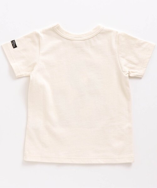 JUNK STORE(ジャンクストアー)の「WEB限定アメカジモチーフ6柄半袖Tシャツ(Tシャツ/カットソー・キッズ・イエロー/ベージュ/サックスブルー/オフホワイト/グレー/キナリ/ミント/グリーン/レッド/ブラック・130/150/100/110/140/120)」の20枚目の写真