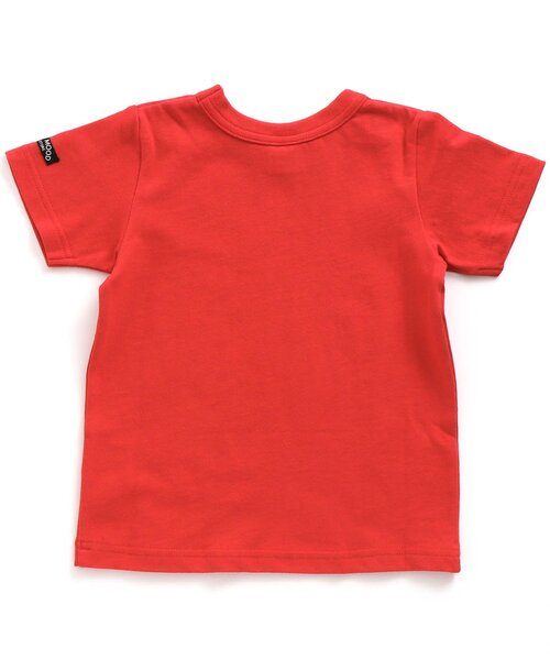 JUNK STORE(ジャンクストアー)の「WEB限定アメカジモチーフ6柄半袖Tシャツ(Tシャツ/カットソー・キッズ・イエロー/ベージュ/サックスブルー/オフホワイト/グレー/キナリ/ミント/グリーン/レッド/ブラック・130/150/100/110/140/120)」の21枚目の写真