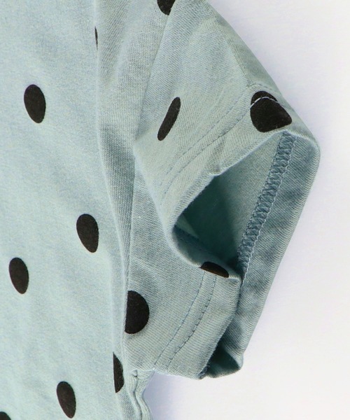 BRANSHES（ブランシェス）の「【WEB限定】後ろ2段フリル半袖Tシャツ（Tシャツ/カットソー・キッズ・ベージュ/カーキ/ピンクベージュ/オフホワイト/ライトグリーン・110cm/100cm/120cm/150cm/130cm/140cm）」の19枚目の写真