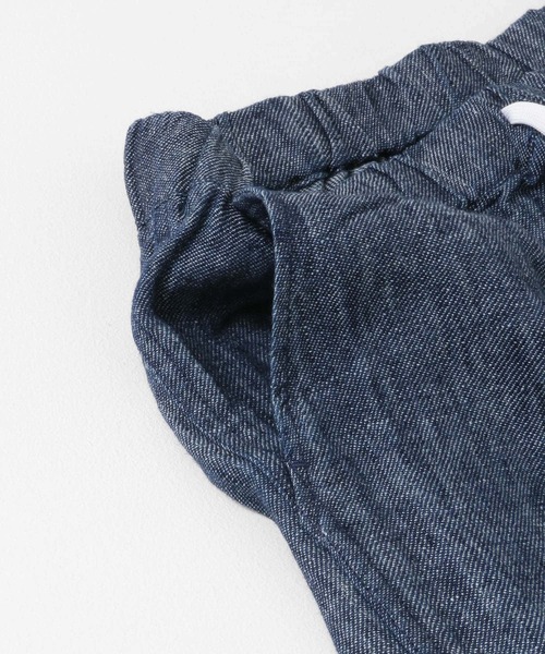 ITEMS URBANRESEARCH（アイテムズ アーバンリサーチ）の「麻綿デニムイージーパンツ（その他パンツ・メンズ・ライトインディゴブルー/インディゴブルー・40/38）」の6枚目の写真