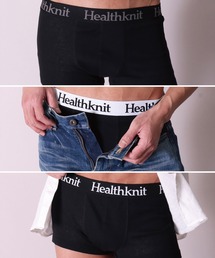 Healthknit Product（ヘルスニットプロダクト）の「【Healthknit Product】3枚入り ブランド ロゴ ボクサーパンツ(LG)（ボクサーパンツ・メンズ）」