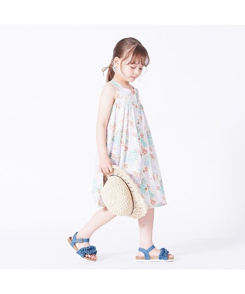 BREEZE(ブリーズ)の「/フリルサンダル(サンダル・キッズ・インディゴブルー・15 /14/19/16/18/17)」の4枚目の写真