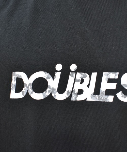 DOUBLE STEAL（ダブルスティール）の「Flower LOGO ヘビーウェイトTシャツ（Tシャツ/カットソー・メンズ・ブラック×ピンク/ブラック×グレー/ホワイト×グレー/ホワイト×ピンク・MEDIUM/X-LARGE/XX-LARGE/LARGE）」の2枚目の写真