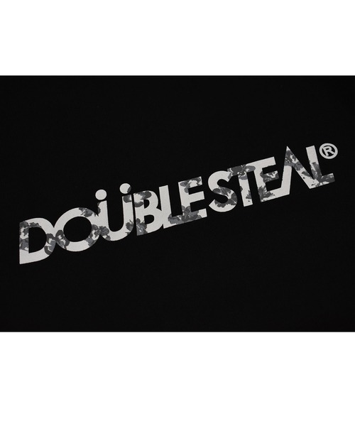 DOUBLE STEAL（ダブルスティール）の「Flower LOGO ヘビーウェイトTシャツ（Tシャツ/カットソー・メンズ・ブラック×ピンク/ブラック×グレー/ホワイト×グレー/ホワイト×ピンク・MEDIUM/X-LARGE/XX-LARGE/LARGE）」の17枚目の写真