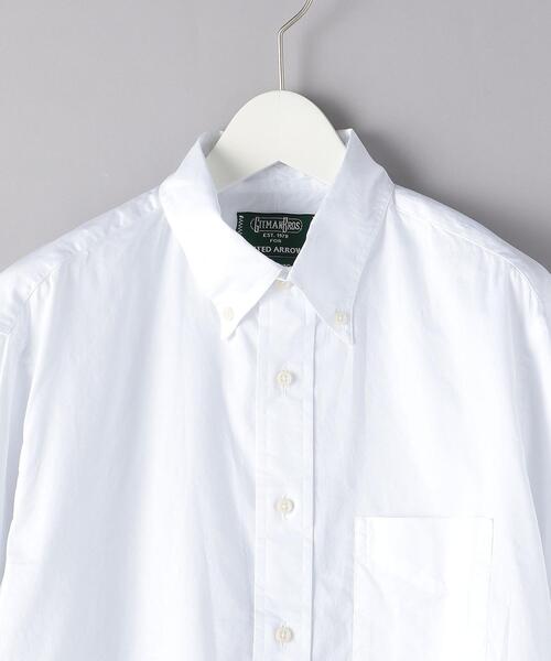 GITMAN VINTAGE（ギットマン ヴィンテージ）の「＜GITMAN VINTAGE （ギットマン ビンテージ）＞ Zephyr オックス ボタンダウン（シャツ/ブラウス・メンズ・ホワイト・15 /15  1/2/16/16  1/2）」の3枚目の写真