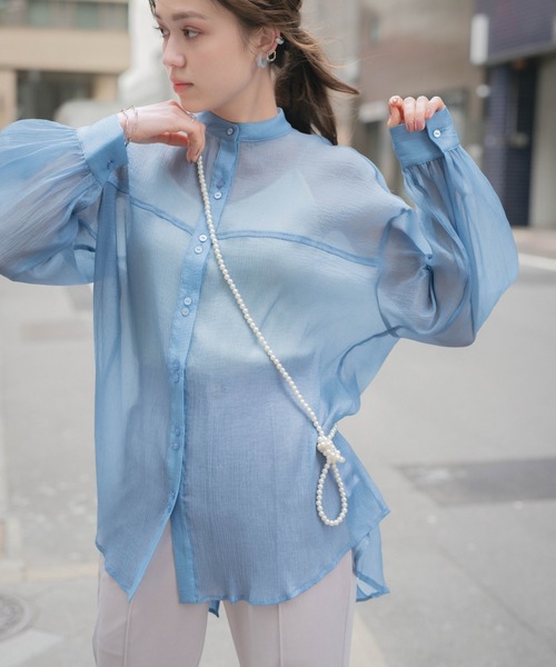 Heather（ヘザー）の「ロングネックレス　946549（ネックレス・レディース・ホワイト・ONESIZE）」の2枚目の写真