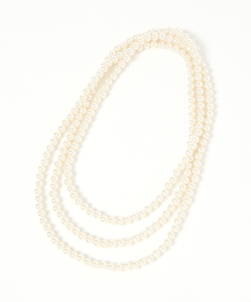 Heather（ヘザー）の「ロングネックレス　946549（ネックレス・レディース・ホワイト・ONESIZE）」の8枚目の写真