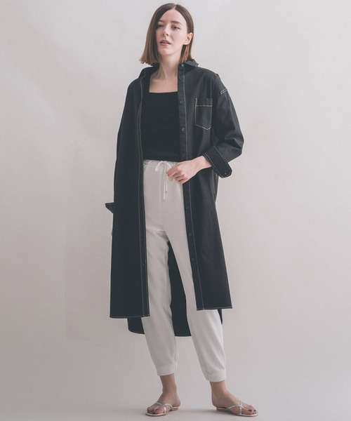 COOMB（クーム）の「エレガンスジョグパンツ（その他パンツ・レディース・ベージュ/ホワイト・36(S)）」の11枚目の写真