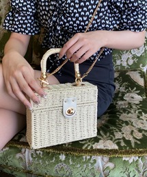 Loueme | 2WAYスクエアかごバッグ(かごバッグ)