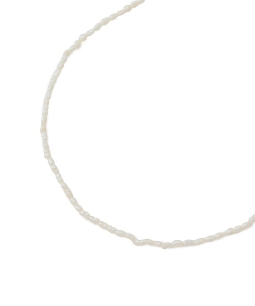 ADAM ET ROPE'(アダムエロペ)の「【LES BIJOUX】淡水パールショートネックレス小(ネックレス・レディース・オフホワイト・FREE)」の6枚目の写真