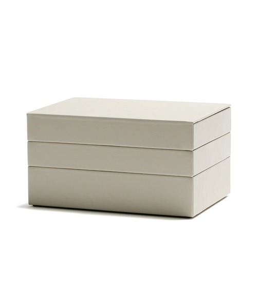 Francfranc（フランフラン）の「【オンラインショップ限定】Std. ジュエリーボックス L アイボリー（収納グッズ・レディース・アイボリー・FREE）」の3枚目の写真