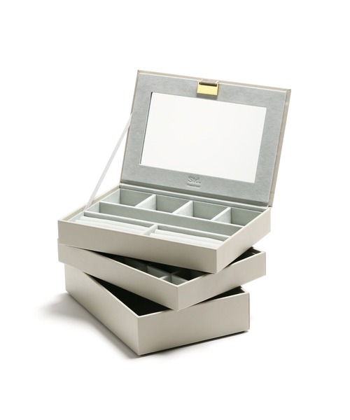 Francfranc（フランフラン）の「【オンラインショップ限定】Std. ジュエリーボックス L アイボリー（収納グッズ・レディース・アイボリー・FREE）」の5枚目の写真