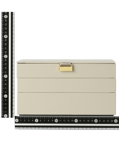 Francfranc（フランフラン）の「【オンラインショップ限定】Std. ジュエリーボックス L アイボリー（収納グッズ・レディース・アイボリー・FREE）」の12枚目の写真