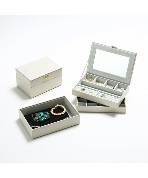 Francfranc（フランフラン）の「【オンラインショップ限定】Std. ジュエリーボックス L アイボリー（収納グッズ・レディース・アイボリー・FREE）」の11枚目の写真