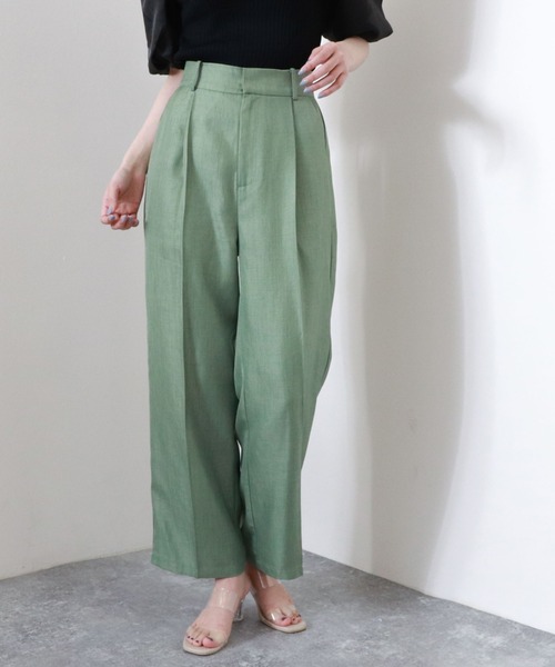 archives（アルシーヴ）の「カルゼタックパンツ（その他パンツ・レディース・ブラウン/ラベンダー/ミント/ベージュ・MEDIUM）」の8枚目の写真