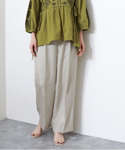 archives（アルシーヴ）の「カルゼタックパンツ（その他パンツ・レディース・ブラウン/ラベンダー/ミント/ベージュ・MEDIUM）」の13枚目の写真