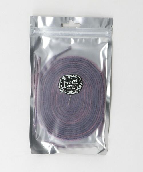 Foxtrot Uniform(フォックストロットユニフォーム)の「<Foxtrot Uniform(フォックストロット ユニフォーム)> SPORT LACES 170cm/シューレース(シューズ小物/雑貨・メンズ・ライトブルー/ブラック/ベージュ/パープル/レッド/イエロー/ケリー/ネイビー/ライラック/オリーブ/ライトグレー/ターコイズブルー・FREE)」の10枚目の写真