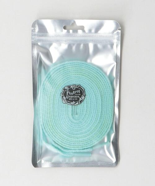 Foxtrot Uniform(フォックストロットユニフォーム)の「<Foxtrot Uniform(フォックストロット ユニフォーム)> SPORT LACES 170cm/シューレース(シューズ小物/雑貨・メンズ・ライトブルー/ブラック/ベージュ/パープル/レッド/イエロー/ケリー/ネイビー/ライラック/オリーブ/ライトグレー/ターコイズブルー・FREE)」の9枚目の写真