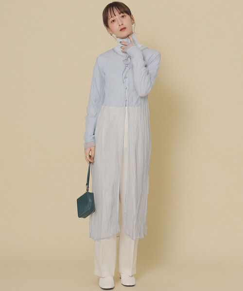 Ray BEAMS(レイビームス)の「Ray BEAMS / レザー ポーチ(ポーチ・レディース・ホワイト/ブラック/グリーン・ONE SIZE)」の7枚目の写真