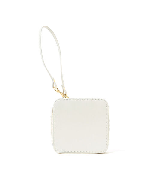 Ray BEAMS(レイビームス)の「Ray BEAMS / レザー ポーチ(ポーチ・レディース・ホワイト/ブラック/グリーン・ONE SIZE)」の8枚目の写真