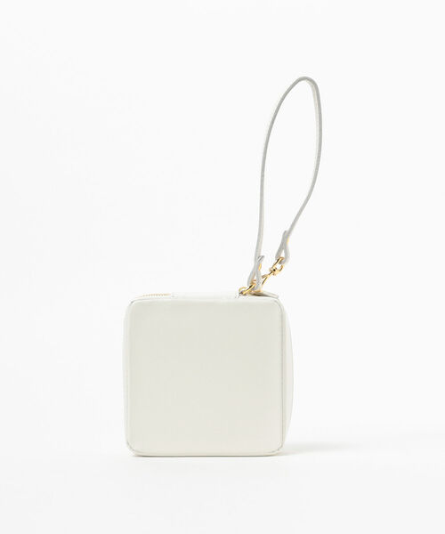 Ray BEAMS(レイビームス)の「Ray BEAMS / レザー ポーチ(ポーチ・レディース・ホワイト/ブラック/グリーン・ONE SIZE)」の9枚目の写真