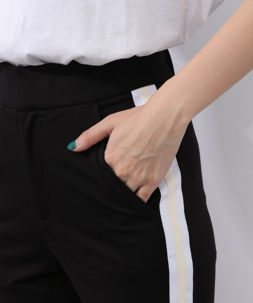 JEANASIS（ジーナシス）の「ラインパンツ/952715（スラックス・レディース・ブラック系その他/ブラウン系その他・SMALL/MEDIUM）」の15枚目の写真