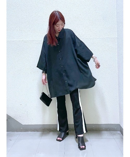 JEANASIS（ジーナシス）の「ラインパンツ/952715（スラックス・レディース・ブラック系その他/ブラウン系その他・SMALL/MEDIUM）」の16枚目の写真