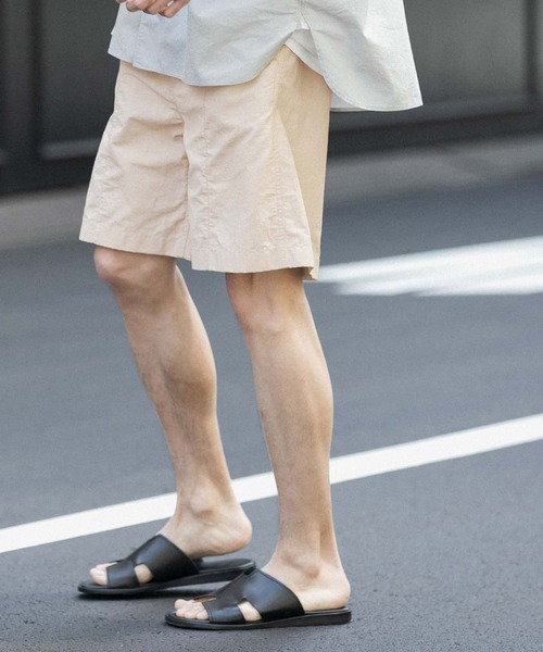 FORK&SPOON（フォークアンドスプーン）の「FORK&SPOON　コットンナイロンショーツ（その他パンツ・メンズ・ブラック/ホワイト系その他・5/4）」の5枚目の写真