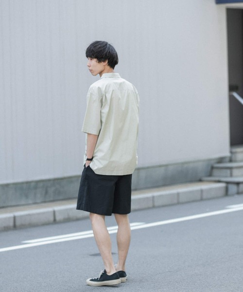 FORK&SPOON（フォークアンドスプーン）の「FORK&SPOON　コットンナイロンショーツ（その他パンツ・メンズ・ブラック/ホワイト系その他・5/4）」の13枚目の写真