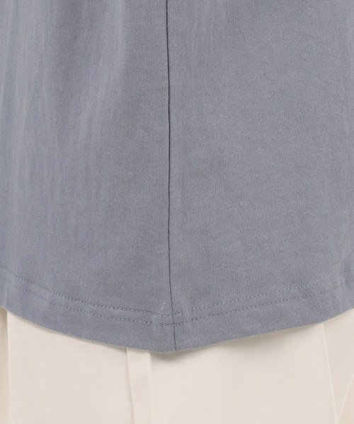 VISION STREET WEAR（ヴィジョンストリートウェア）の「【VISION STREET  WEAR/ヴィジョンストリートウェア】カレッジロゴ サテンワッペン半袖Tシャツ（Tシャツ/カットソー・メンズ・ホワイト/ブラック/グリーン/ブルーグレー・M/L/XL）」の10枚目の写真