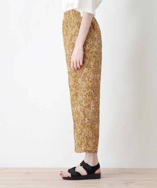 Cutie Blonde（キューティーブロンド）の「◆【S-L】花柄パイピングパンツ（その他パンツ・レディース・イエロー系9/アイボリー系6/ネイビー系9・03/02/01）」の5枚目の写真