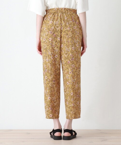 Cutie Blonde（キューティーブロンド）の「◆【S-L】花柄パイピングパンツ（その他パンツ・レディース・イエロー系9/アイボリー系6/ネイビー系9・03/02/01）」の6枚目の写真