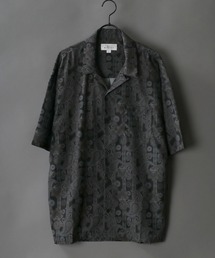 SITRY | Classic pattern wide Open Collar shirt/クラシックパターン ワイド オープンカラーシャツ(シャツ/ブラウス)
