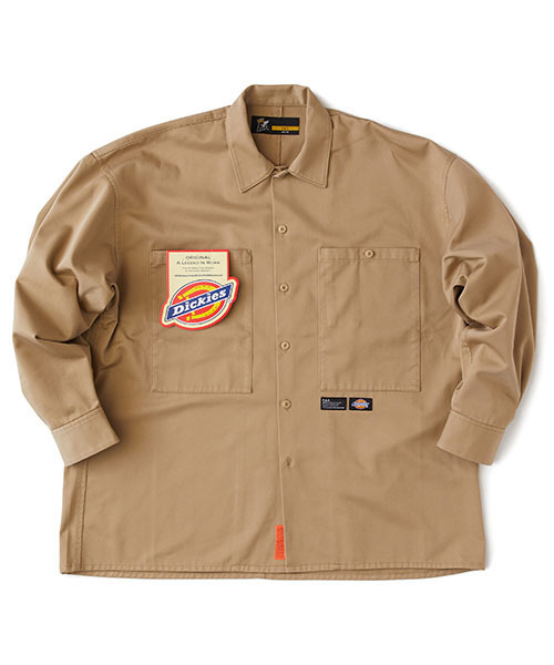 FAT(エフエイティー)の「BIGGISH(シャツ/ブラウス・メンズ・ブラック/ベージュ/ブラウン/ワイン/グリーン/ネイビー・TITCH(M)/SKINNY(L)/FAT(XL)/JUMBO(XXL))」の4枚目の写真