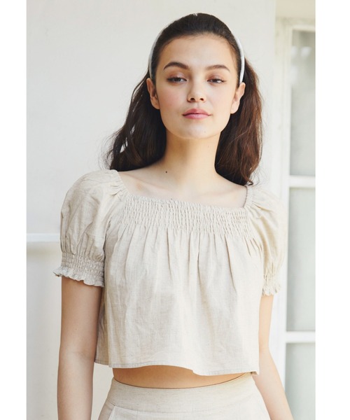 Shirring Top | ALEXIA STAM