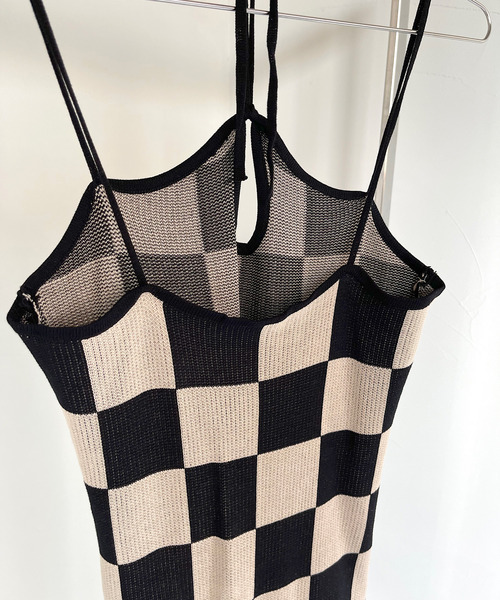 SANSeLF（サンセルフ）の「【SANSeLF】checkered flag tunic sanw21a002（チュニック・レディース・ホワイト・FREE）」の8枚目の写真