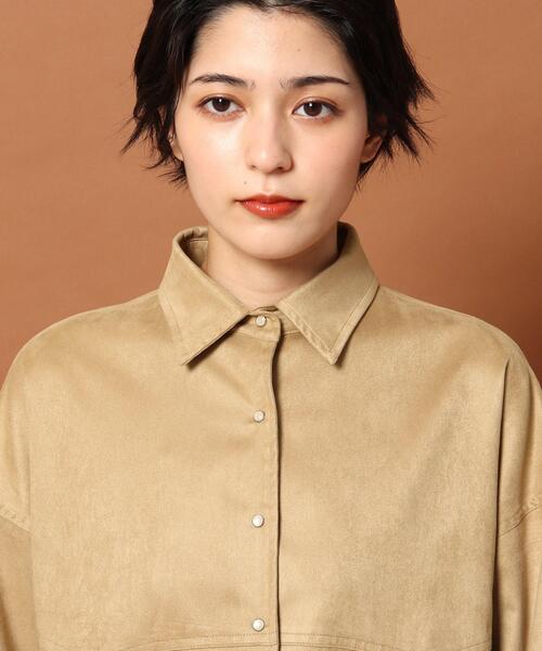 TICCA ティッカ　スエードシャツジャケット　¥35200 美品 DRESSTERIOR（ドレステリア）の「◇TICCA(ティッカ） スウェード