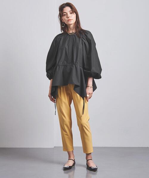 FLICKA(フリッカ)の「別注<FLICKA(フリッカ)>イレギュラーヘム ブラウス(シャツ/ブラウス・レディース・ブラック/オリーブ・FREE)」の10枚目の写真