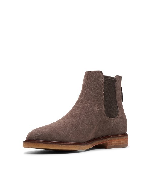 Clarks（クラークス）の「【ネット限定】Clarkdale Gobi / クラークデールゴビ（トープスエード）（ブーツ・メンズ・ライトグレー・UK9/UK8/UK7/UK10/UK9.5/UK7.5/UK6.5/UK8.5/UK6/UK10.5）」の3枚目の写真