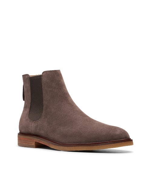 Clarks（クラークス）の「【ネット限定】Clarkdale Gobi / クラークデールゴビ（トープスエード）（ブーツ・メンズ・ライトグレー・UK9/UK8/UK7/UK10/UK9.5/UK7.5/UK6.5/UK8.5/UK6/UK10.5）」の5枚目の写真