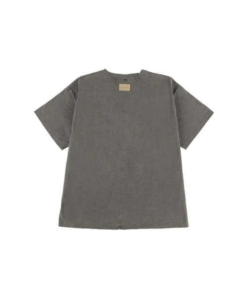 ALEXIA STAM（アリシアスタン）の「Pigment Dyed Oversized Tee/ピグメントダイオーバーサイズティー（Tシャツ/カットソー・レディース・モカ/カーキ/チャコールグレー・FREE）」の11枚目の写真