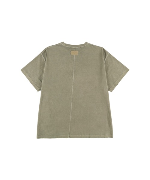 ALEXIA STAM（アリシアスタン）の「Pigment Dyed Oversized Tee/ピグメントダイオーバーサイズティー（Tシャツ/カットソー・レディース・モカ/カーキ/チャコールグレー・FREE）」の6枚目の写真