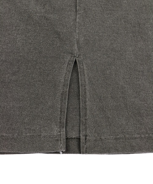 ALEXIA STAM（アリシアスタン）の「Pigment Dyed Oversized Tee/ピグメントダイオーバーサイズティー（Tシャツ/カットソー・レディース・モカ/カーキ/チャコールグレー・FREE）」の5枚目の写真