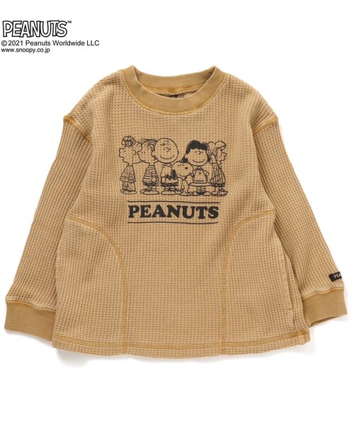 F.O.KIDS（エフオーキッズ）の「PEANUTSコラボＴシャツ（Tシャツ/カットソー・キッズ・ベージュ/ブラウン/サックスブルー・120/130/80/100/95/90/110/140）」の9枚目の写真