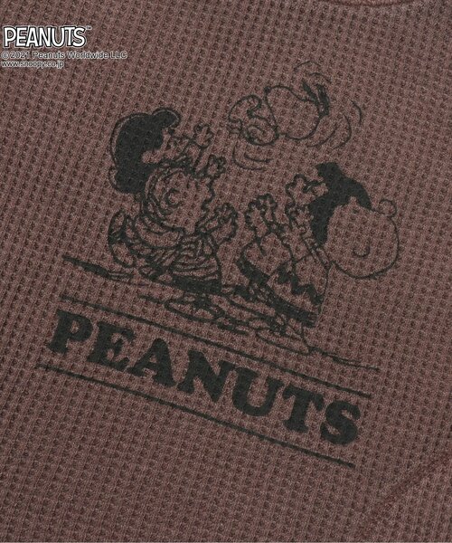 F.O.KIDS（エフオーキッズ）の「PEANUTSコラボＴシャツ（Tシャツ/カットソー・キッズ・ベージュ/ブラウン/サックスブルー・120/130/80/100/95/90/110/140）」の14枚目の写真