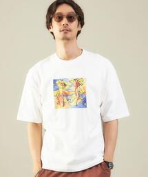 green label relaxing | <green label relaxing> ジャクソンポロック Tee Ⅱ Tシャツ(Tシャツ/カットソー)