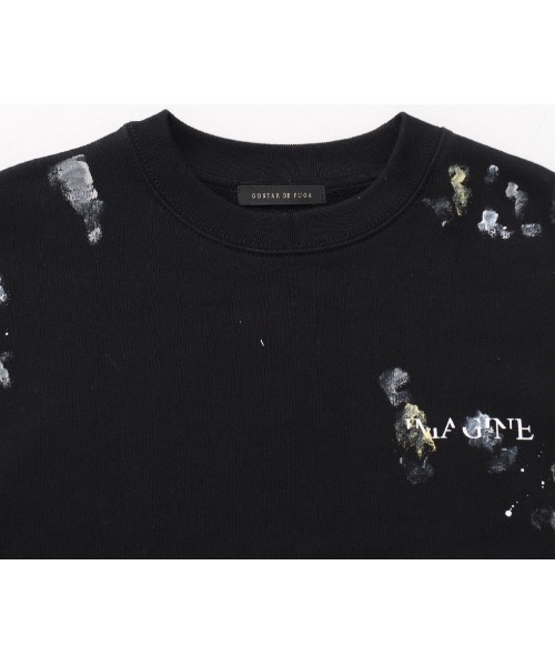 GOSTAR DE FUGA（ゴスタール ジフーガ）の「『GOSTAR DE FUGA』ペイントスウェットトレーナー（スウェット・メンズ・ホワイト/ブラック・FREE）」の15枚目の写真