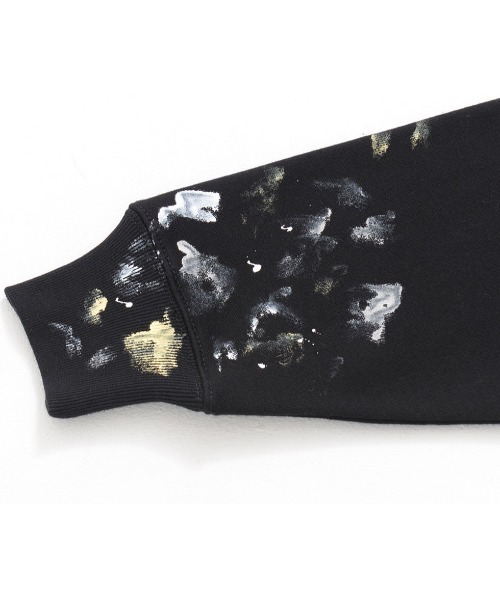 GOSTAR DE FUGA（ゴスタール ジフーガ）の「『GOSTAR DE FUGA』ペイントスウェットトレーナー（スウェット・メンズ・ホワイト/ブラック・FREE）」の5枚目の写真