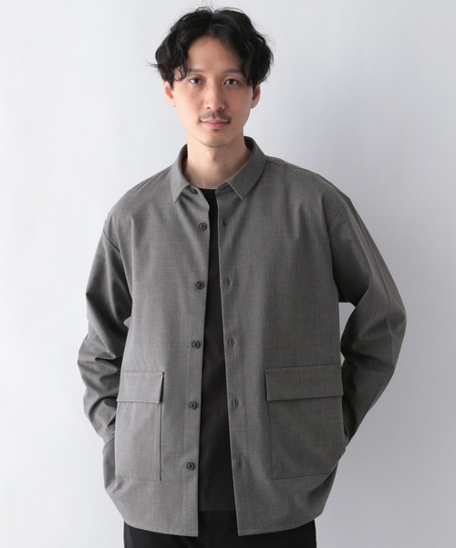 GLOBAL WORK(グローバルワーク)の「URBANRELAX シャツ長袖/954012(シャツ/ブラウス・メンズ・グレー/ネイビー/ブラック/ブラウン系その他7・LARGE/SMALL/MEDIUM)」の11枚目の写真