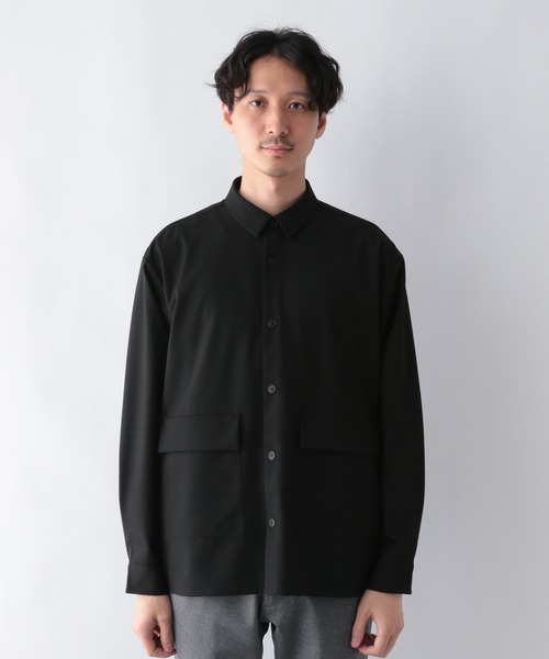 GLOBAL WORK(グローバルワーク)の「URBANRELAX シャツ長袖/954012(シャツ/ブラウス・メンズ・グレー/ネイビー/ブラック/ブラウン系その他7・LARGE/SMALL/MEDIUM)」の21枚目の写真